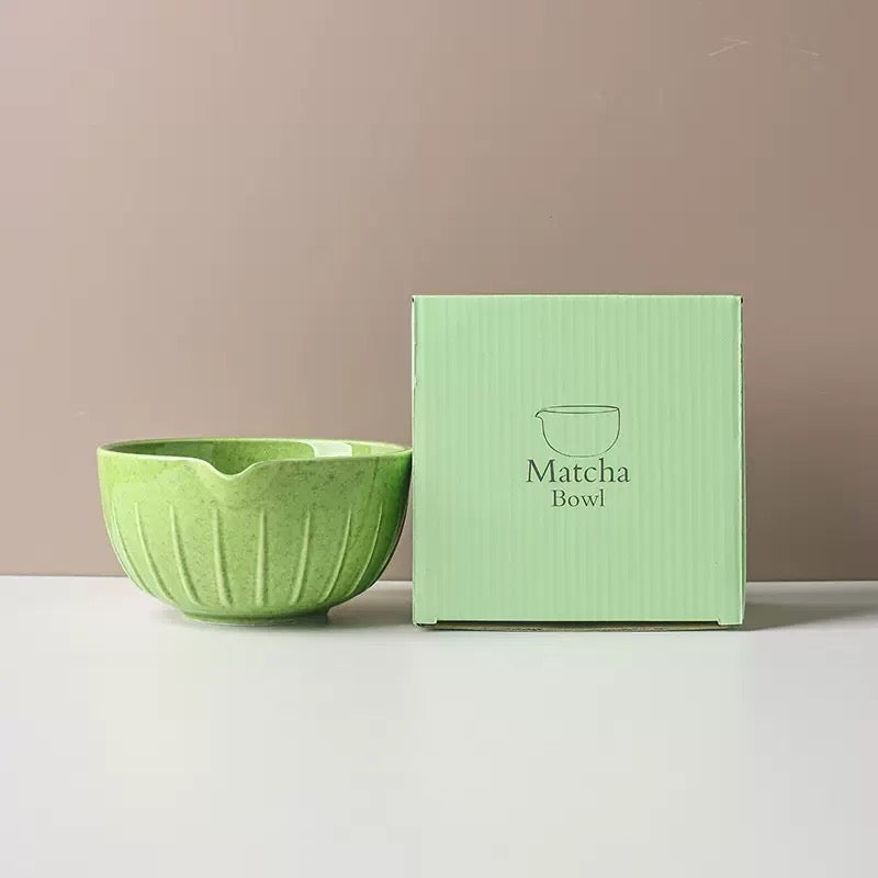 Dark Matcha Color Matcha Bowl
