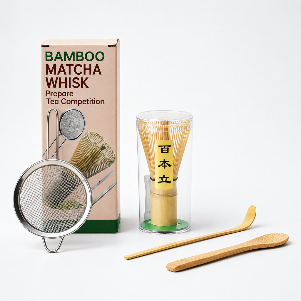 Matcha Whisk Set 4 Pieces