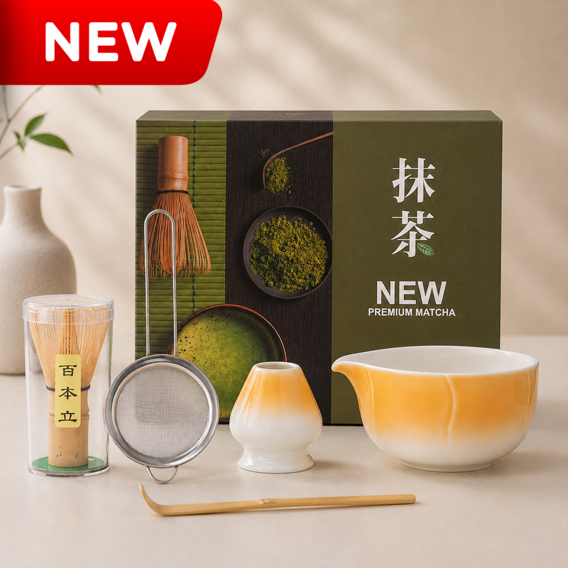 Honey Matcha Ceremony Set 5 pieces