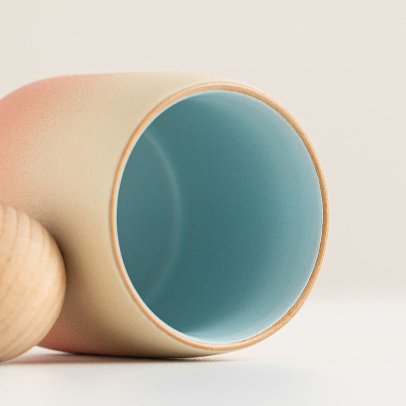 【Pre-order】Gradient Jupiter Tea Cup 70ml (Yellow to Pink)