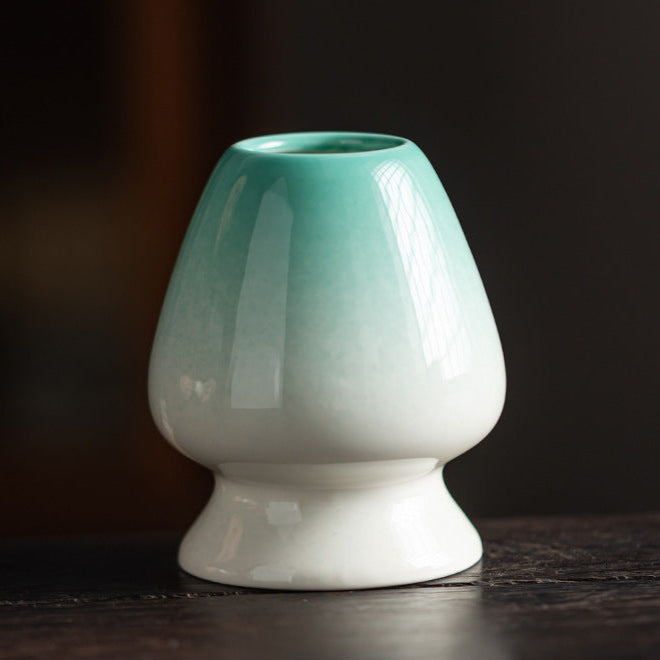 【Pre-order】Gradient Green and White Whisk Stand(Whisk Holder)