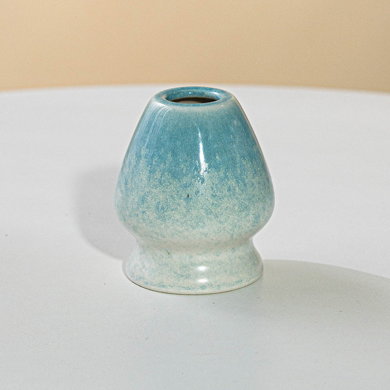 Kiln Fired Blue Matcha Set 2 Pieces