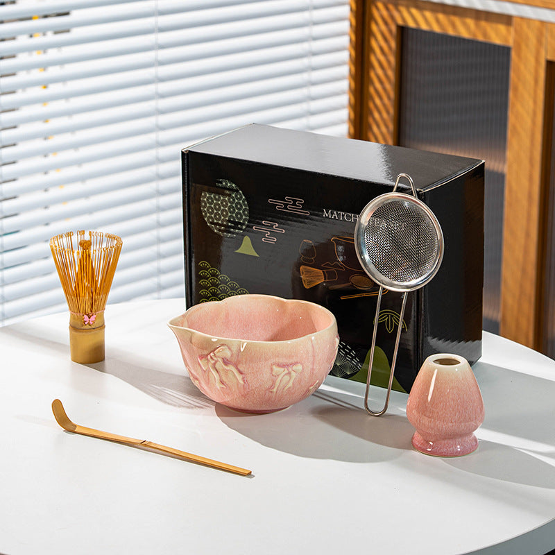 Blush Bow Matcha Set 5 Pieces