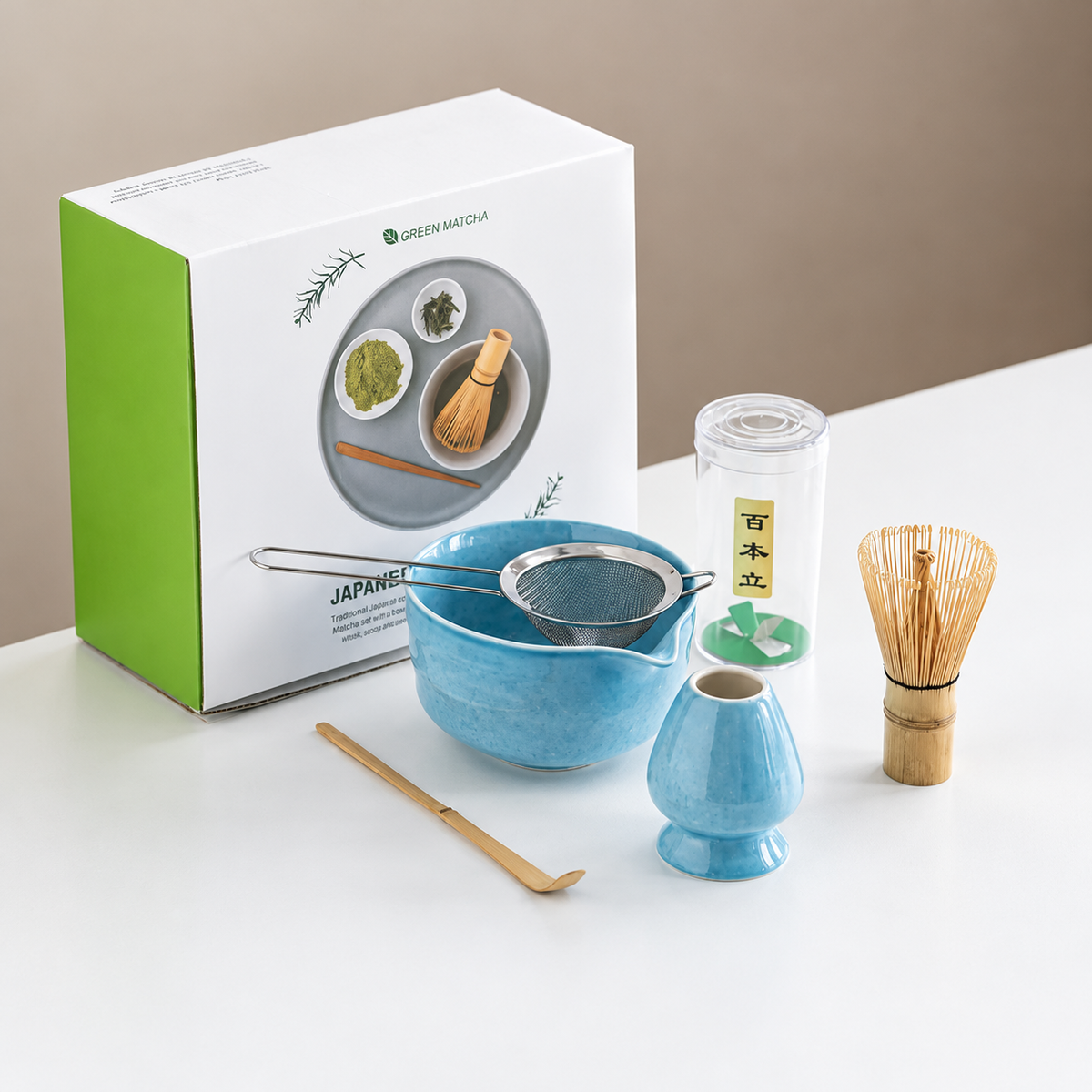 Lake Blue Matcha Set 5 Pieces