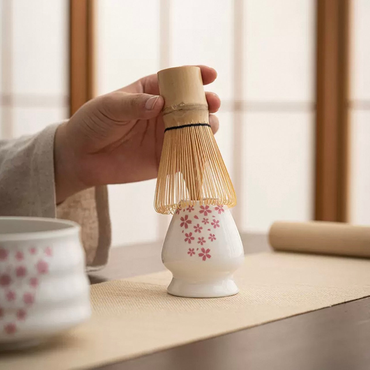 Sakura Whisk Stand (Whisk Holder)