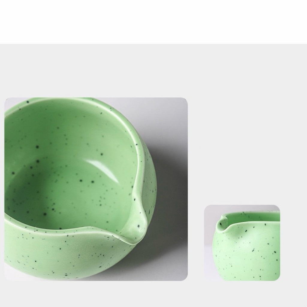 Polka Dot Green Matcha Set 5 Pieces