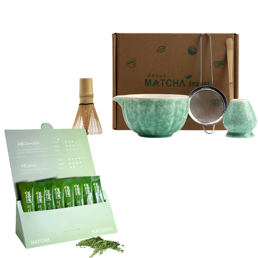 Illusion Green Set 5p+Matcha Powder Pack