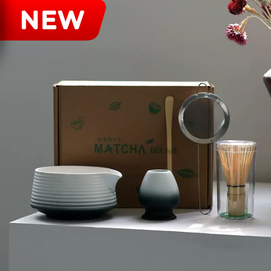 Gradient Black Matcha Set 5 Pieces