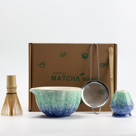 Ocean Mist Gradient Green Matcha Set 5 Pieces