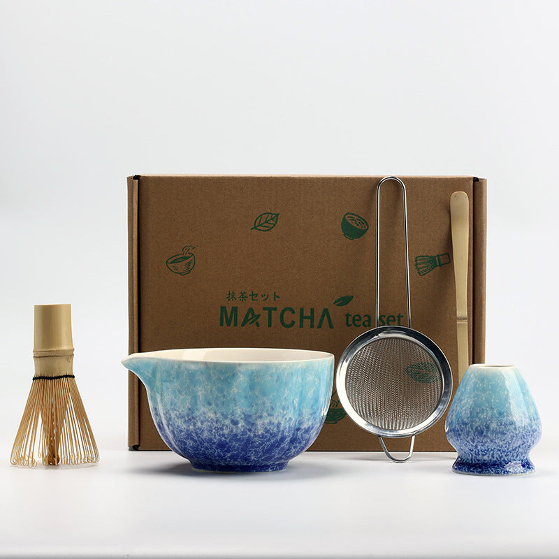 Ocean Breeze Blue Matcha Set 5 Pieces
