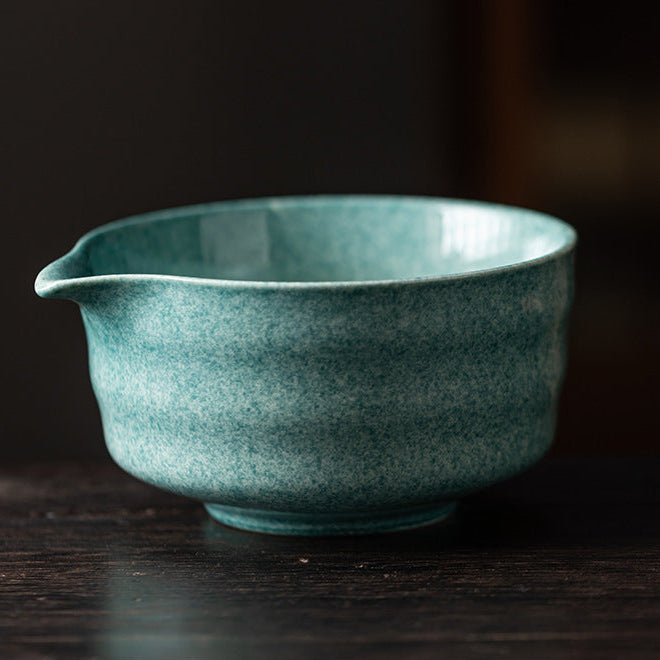 Jade Blue Matcha Bowl