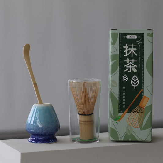 【Pre-order】Northern Lights Matcha Whisk Holder Set 3 Pieces