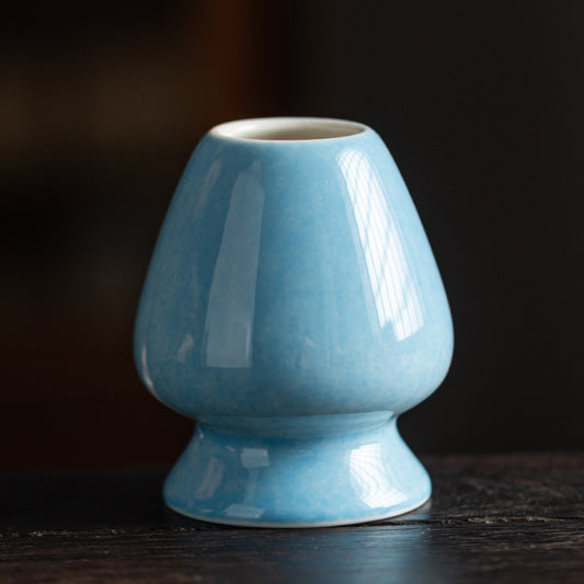 【Pre-order】Kiln-fired Blue Whisk Stand(Whisk Holder)