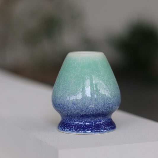 【Pre-order】Ocean Mist Gradient Green Whisk Stand(Whisk Holder)
