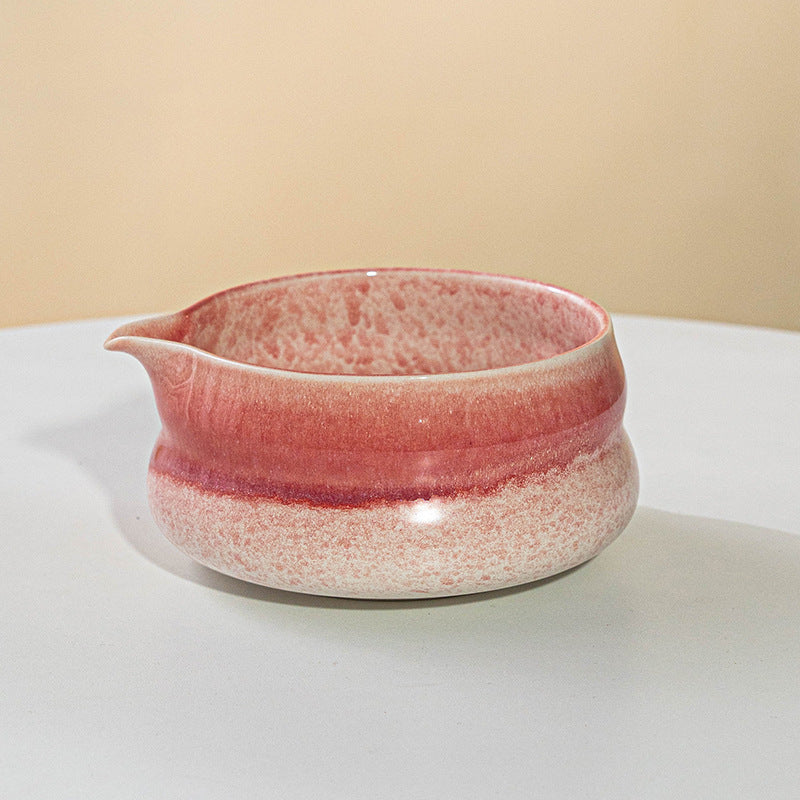 Kiln Fired Pink Matcha Set 2 Pieces