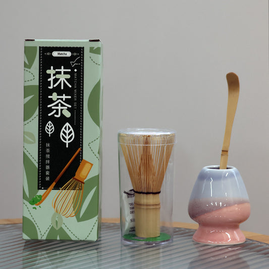 【Pre-order】Twilight Sea Matcha Whisk Holder Set 3 Pieces