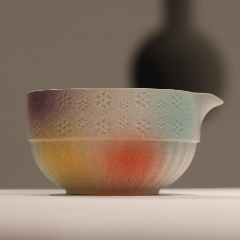 Rainbow Colorful Matcha Set 4 Pieces