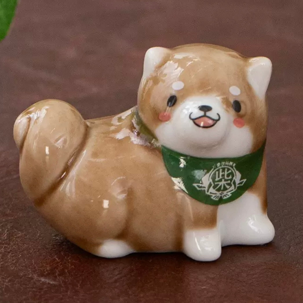 Brown Shiba Inu Chopstick Rest