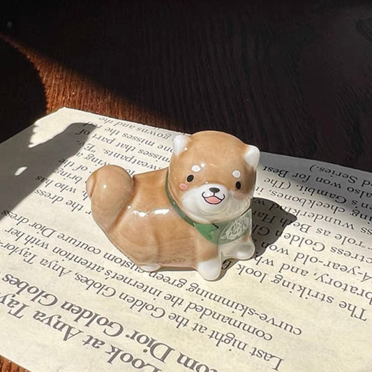 Brown Shiba Inu Chopstick Rest