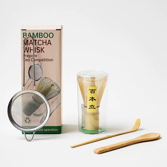 Matcha Whisk Set 4 Pieces